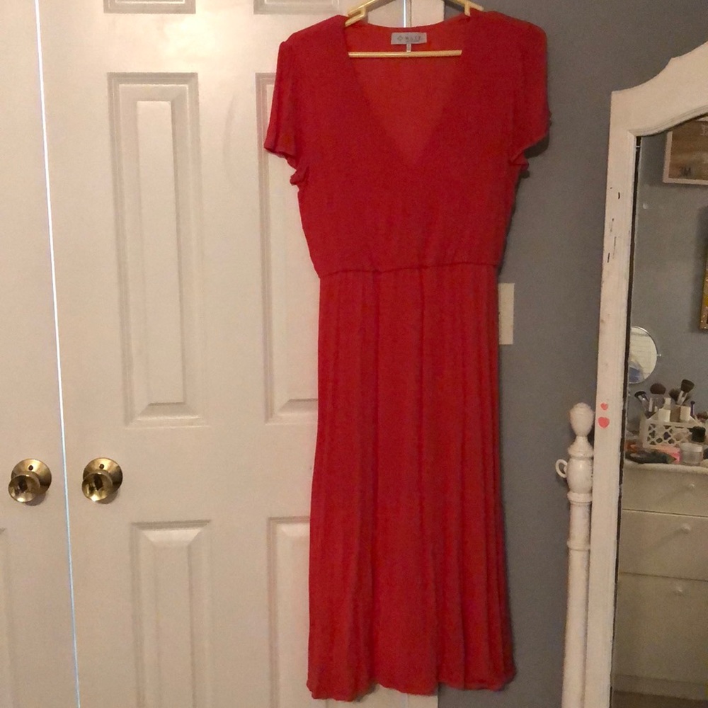 Salmon dress